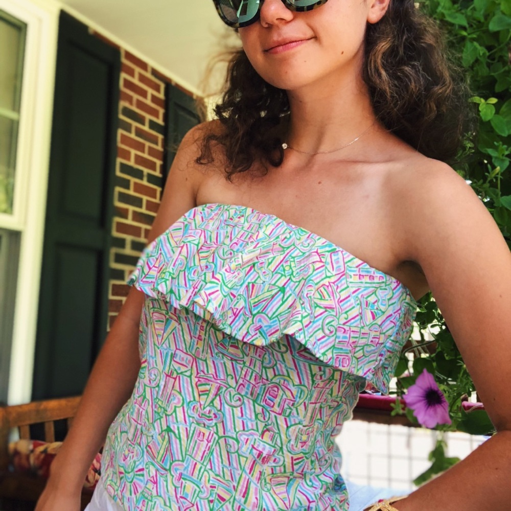 Lilly Pulitzer Tube Top